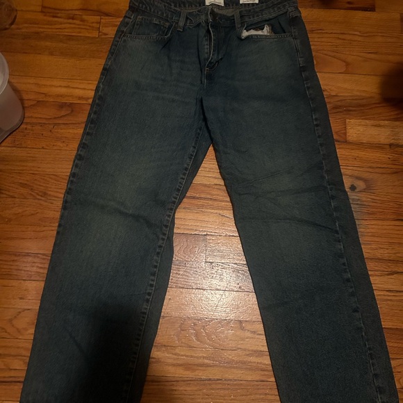Cotton On Women's Dark Blue Flare Jeans - Picture 1 of 2